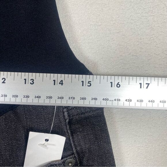 Gap Maternity New With Tags Full Panel Crop Flair Black Jeans Size 28R - Picture 13 of 13